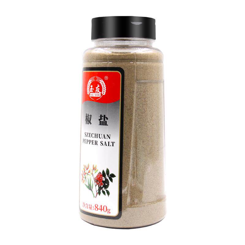 玉友味椒盐粉840g瓶装烧烤调料鸡排手抓饼羊肉串油炸撒料包邮