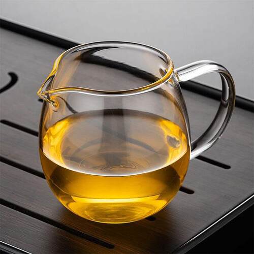 公道杯2026新款耐热加厚玻璃公道杯高档分茶器茶漏过滤网套装家用