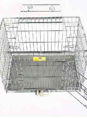 电镀镀铬折叠宠物铁笼笼小AAX子中型犬猫兔泰比迪熊狗笼子