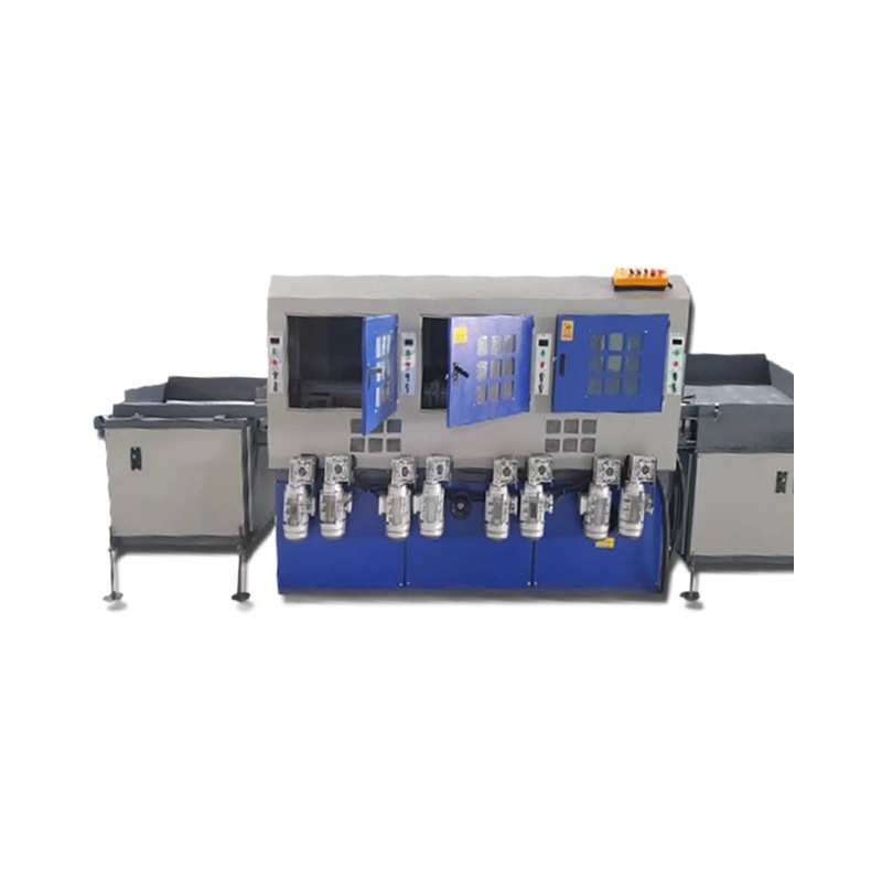 外圆抛光机不锈钢钢管打磨设备除锈镜面圆棒自动上下料圆管抛光机