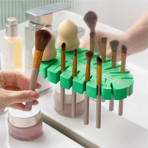 Bathroom Cosmetic Brush Organizer Toothbrush Holder Washroom