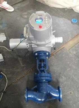 电动截止阀带手动J961Y-320CDN80全开全关型零泄露自密封