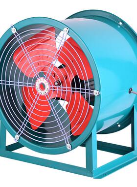 铜芯SFG5-41100w5号4级固定式低噪音轴流通风机轴流风机抽风机