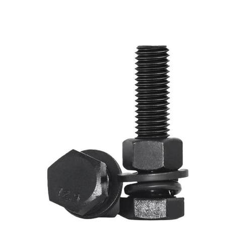 12.9级全高强度螺栓外六角牙螺丝螺1母套大全组UUS合M6M8M0M1装2M