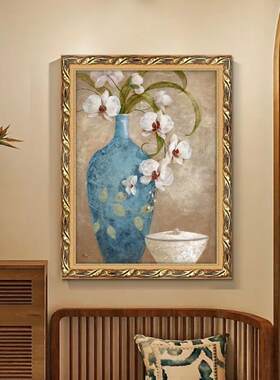潮林格印象卫生间防水装画欧式花瓶壁画JD100873室防门口厕所饰浴