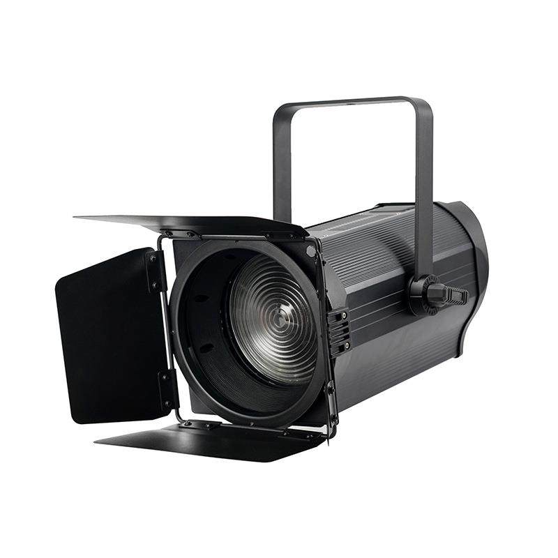 LED200W双摄温电子变焦聚色光灯影视灯JL-YSZG2面光影灯直播补柔