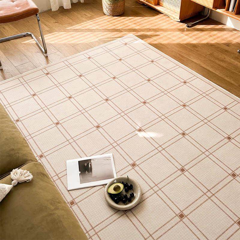 法式客厅地毯防水圈绒茶几沙发卧室浅色奶油风轻奢高级感地垫厚,居家布艺,地毯,淘宝优惠券,粉丝福利购,淘宝优惠卷