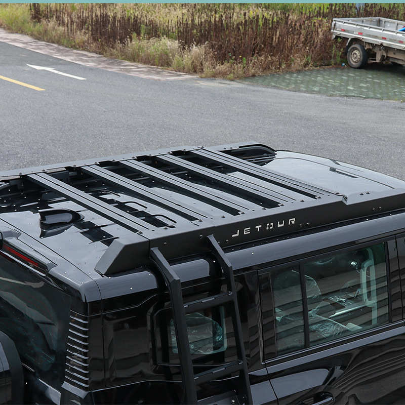 厂家直销适用于捷途旅行者车顶行李架越野改装框铝合金加厚拓展平