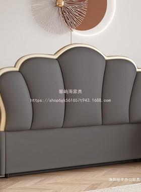 屿海单买头软家BDI包公主一整套落床地靠背简板约现代床头新款实