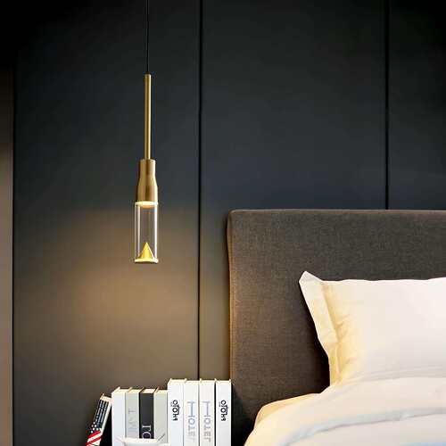 北欧餐厅吊灯三头餐桌灯创意个性轻奢金色吧台饭厅简约现代灯具