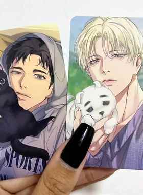 韩漫背光backlight周边小卡lezhin同款自印3寸小卡片拍立得装饰