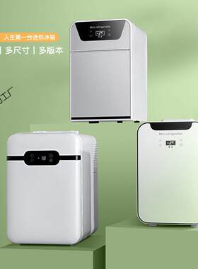 迷你小冰箱一人二人家用办公室特小型新款车载冰箱冷藏冷冻，
