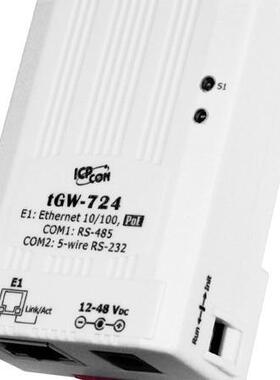 Modbus/TCP转ModbusRTU串口联网网关，带PoE口S-232和485