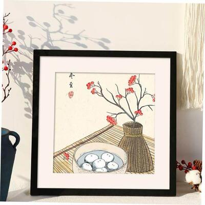 Nordic simple wooden photo frame square picture frames 相框