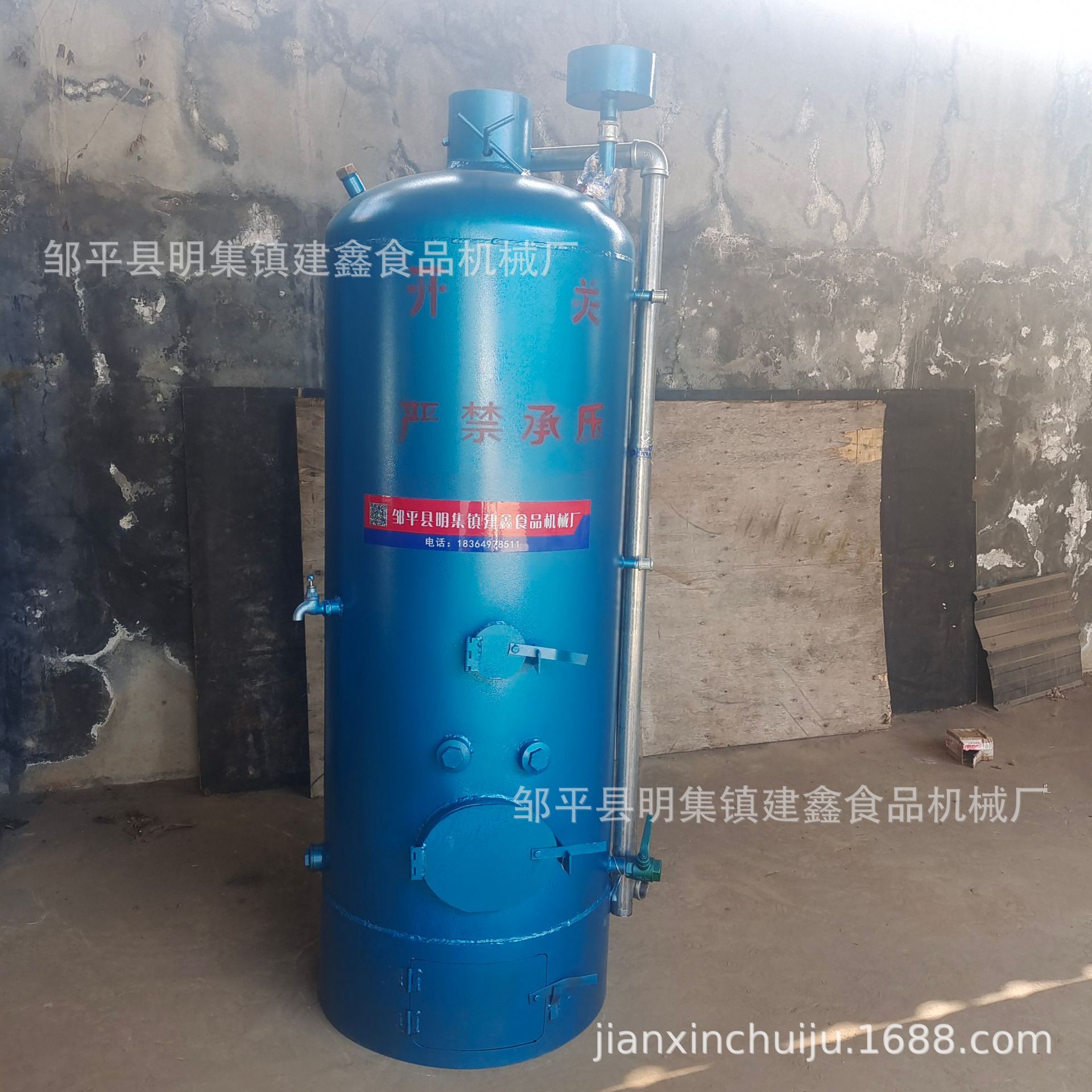 商用60燃煤锅炉燃气锅炉40火排立式蒸汽机