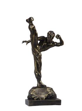 李小龙人物雕塑模型办公室卧室房间桌面摆件创意家居装饰品送礼品