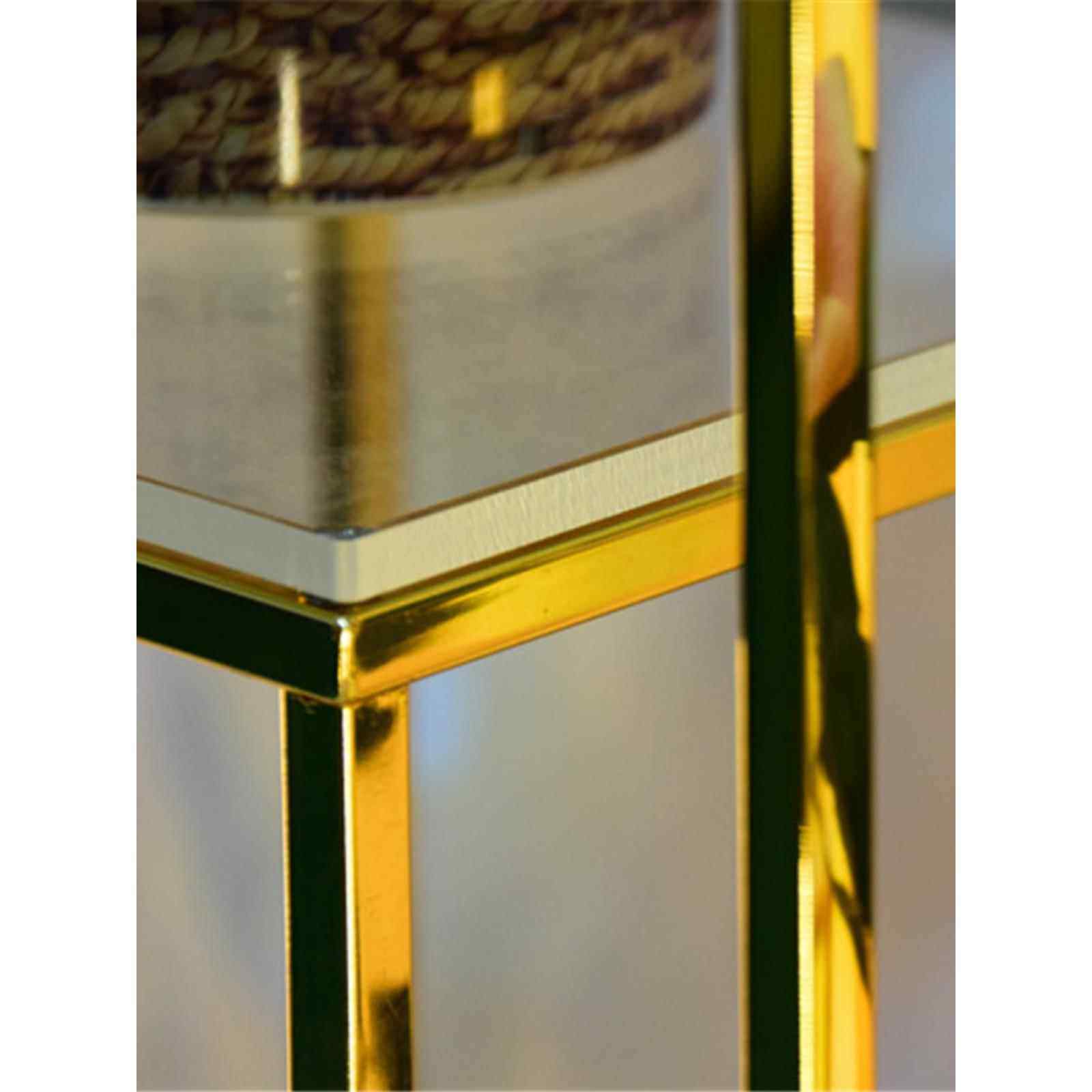 婚庆道具铁艺方框摆件路引金色架子婚礼舞台装饰场景布置花架定制