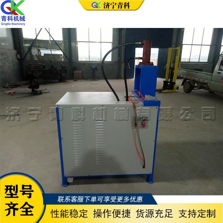 小型方管截断设备不锈钢铁管液压冲断机金属管材切断处理设备