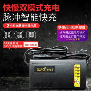 江珂电动车充电器/白加黑快速充电器  铅酸和石墨烯电池组专用