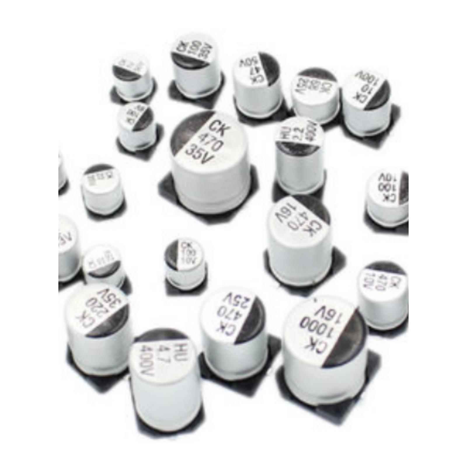 贴片铝电解电容SMD 10V 16V 25V 35V 50V 220UF 330UF 470UF 1000