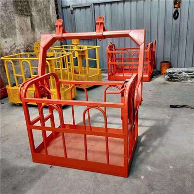 外墙用吊框顶框 高空旋转吊笼 免拆小钩吊框自动调平吊车吊篮