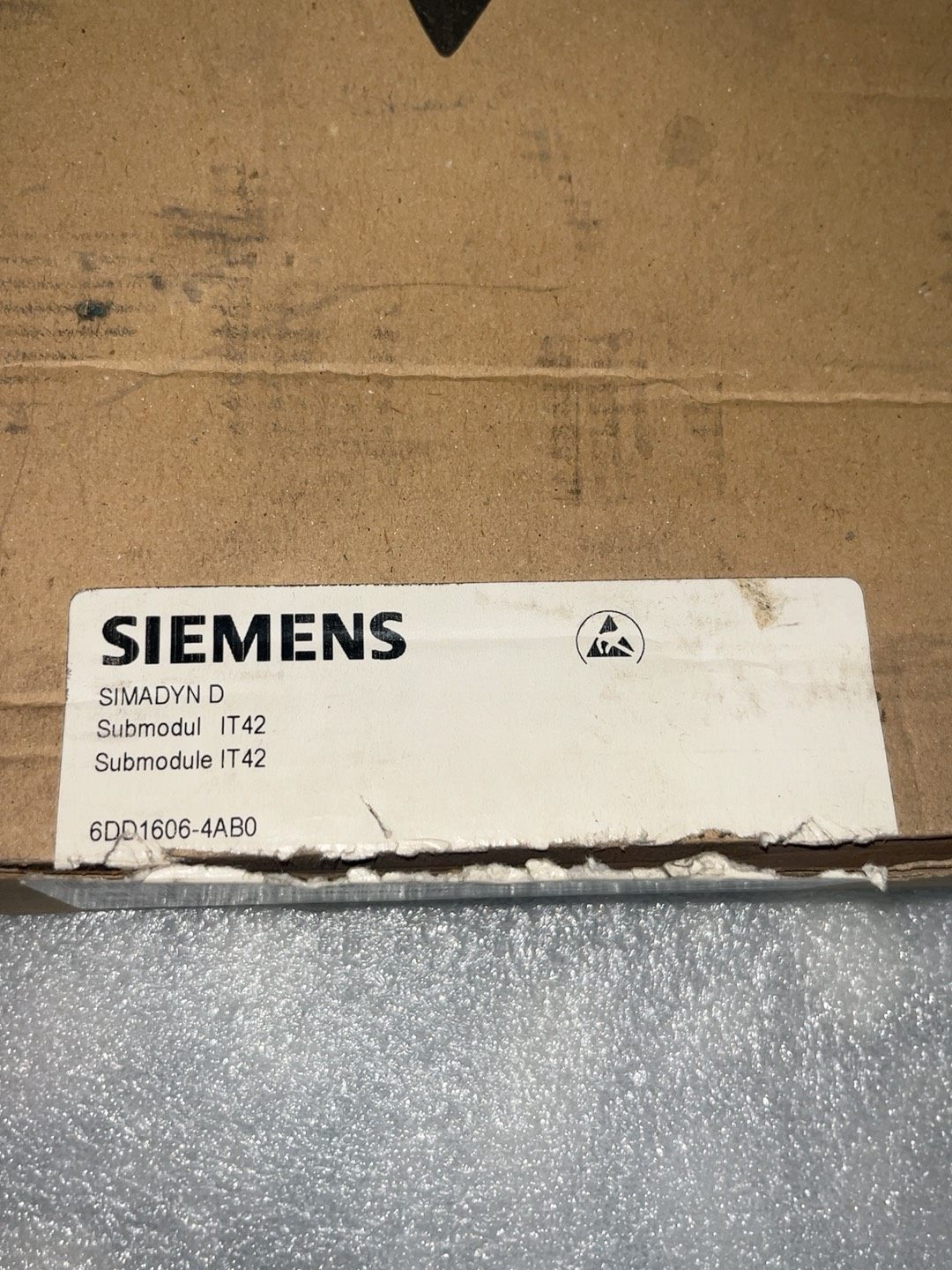 西门子6DD1606-4AB0，IT42模板，全新原装正品带