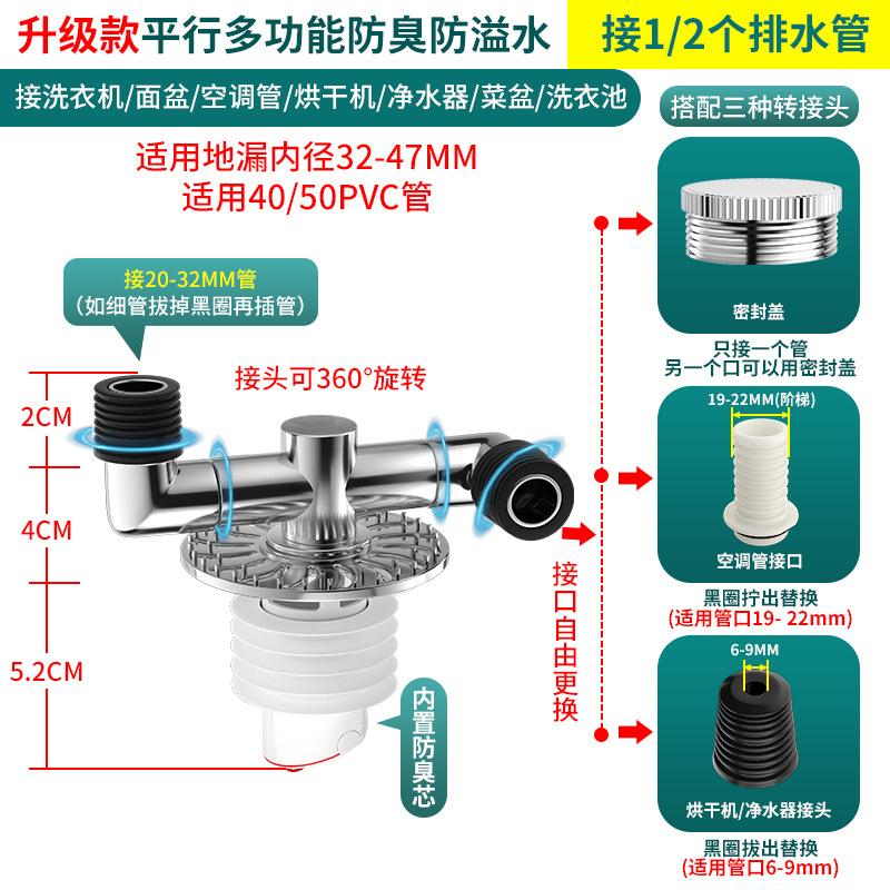 洗衣机排水管下水道水管下水器