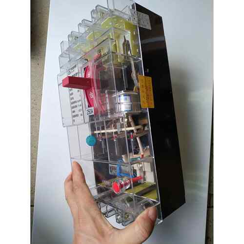 透明开关透明漏电断路器DZ15LEDZ20LE透明漏电保护开关