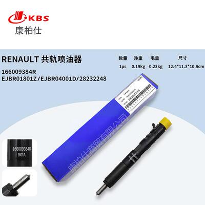 德尔福共轨喷油器28232248 166009384R EJBR01801Z EJBR04001D