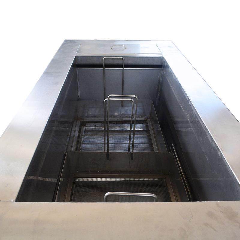 供应CB-2全自动双槽超声波清洗机一体式工业除油大型超声波清洗机