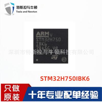 STM32H750IBK6 封装UFBGA-176 原装32位微控制芯片 ARM单片机MCU