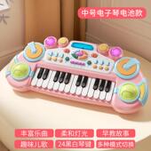 正品 奏6岁女孩初学益智具可弹3小宝玩宝生日 琴儿童钢机械电子琴3