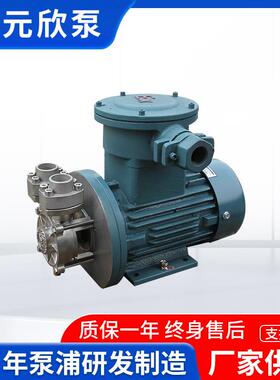 YS-20A-FEX防爆系列热水热油齿轮式旋涡泵体积小多种规格耐高温