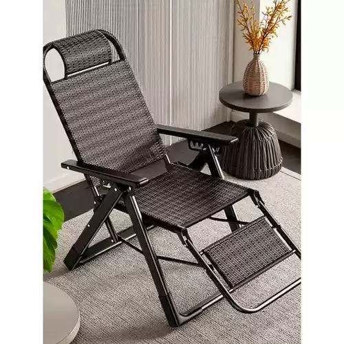 Переялка 2025 Новый стиль Двухцелевой балкон для сидения и спящего дома. Складывание пожилых людей складное перерыв на обед многофункциональный