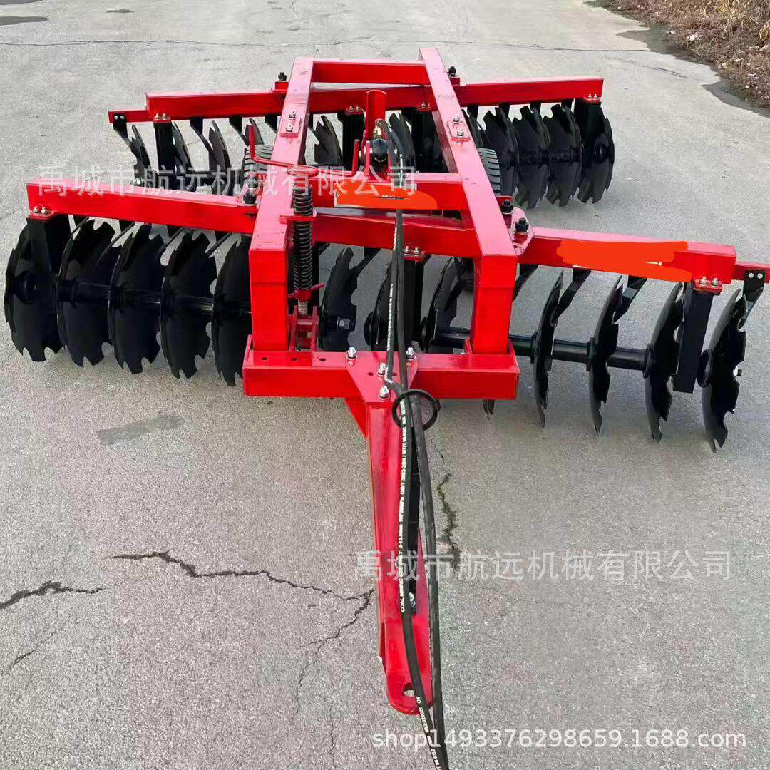 26款开荒碎土圆盘耙660mm耙片的灭茬耕地重耙牵引式缺口圆盘耙