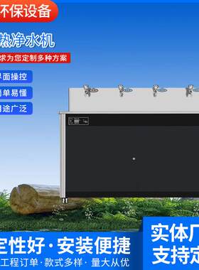 办公室学校工厂商用开水器公共不锈钢直饮水净化水设备温热净水机