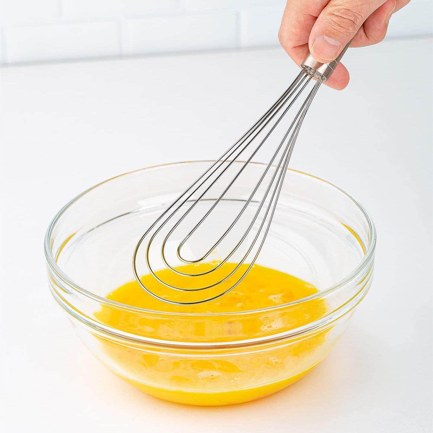 Kitchen Flat Whisk Wire Egg Utensils Whisk Cooking Blending