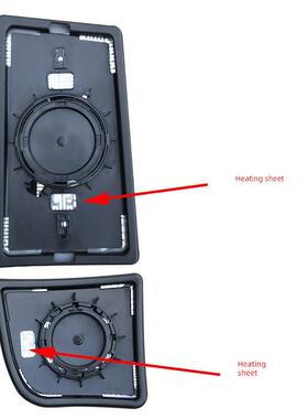 适用于重型汽车Howo Tx7Tx5Tx6倒车镜头Howo Tx340/460后视镜反光