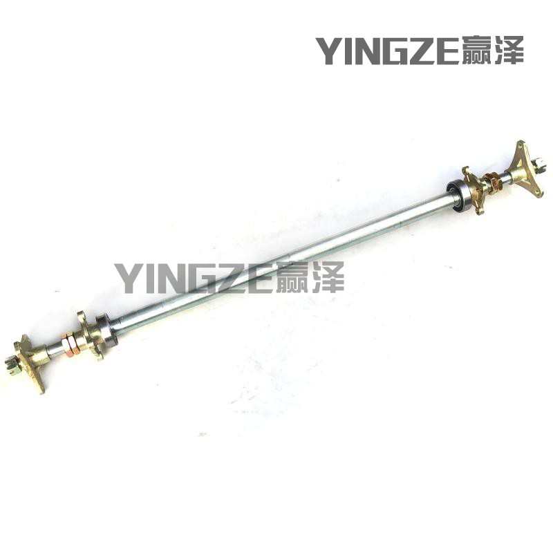 自制168CC四轮漂移卡丁车配件后轴后桥悬挂总成法兰座轴承座 87