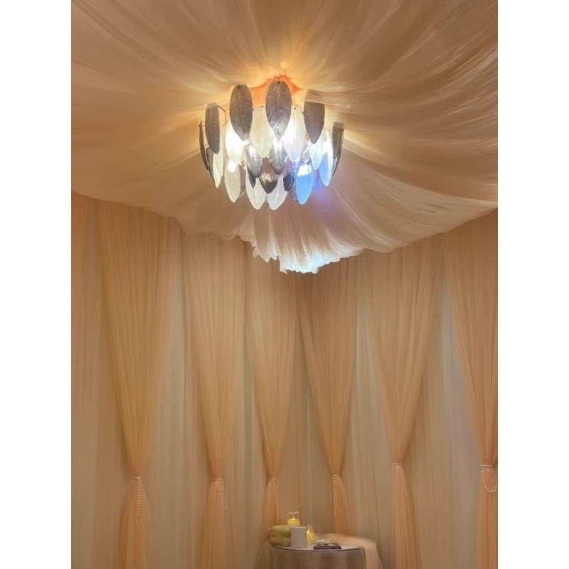 吊顶纱幔美容院店铺装饰天花板私密保养场景打造遮丑卧室装饰纱,节庆用品/礼品,吊顶纱幔,淘宝优惠券,粉丝福利购,淘宝优惠卷