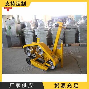 焊点麻点抛光一体机手推式钢板焊缝打磨机砂带式设计抛光设备