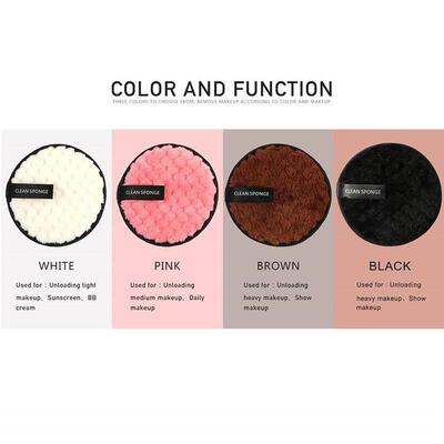 Reusable Cotton Makeup Remover Pads for Washable Face Clean