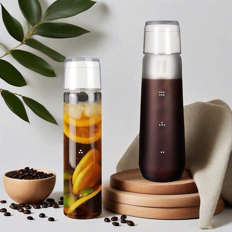 玻璃高硼硅壶耐高温冷泡壶冷萃壶冰箱ml冷泡杯咖啡壶茶杯高品质