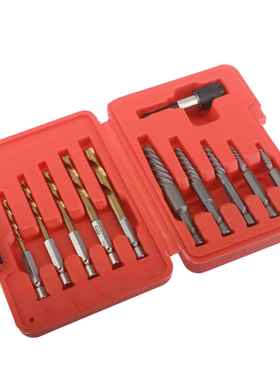 现货高速钢钻头组合11pcs套装螺丝取出器现货断丝取出器
