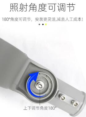 200WLED模组路灯头100W150W户外防雷可调路灯头庭院小区照明路灯