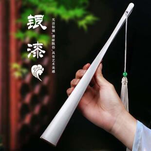 防身武器扇子功夫折扇钛合金全纯金属铁男款十寸折叠机械感太极