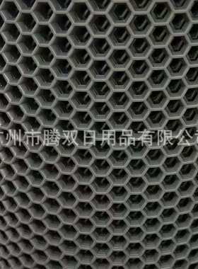 厂家供应大六角镂空PVC卷材地毯      冲凉房灰绿色红色蓝色地垫