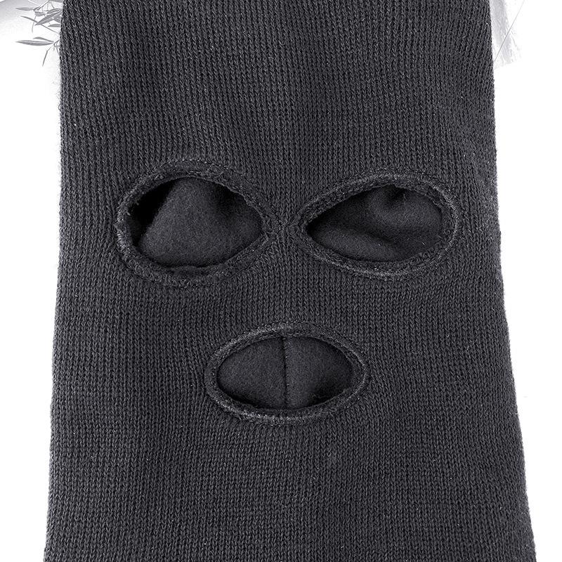 头套男冬季保天防寒全脸防护黑色防风摩托车防冻帽子骑行面罩