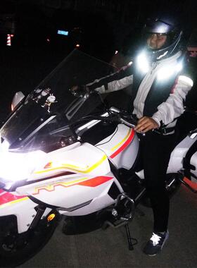 春风650国宾车改装民用版车贴无需裁剪摩托车护卫队个性反光车贴