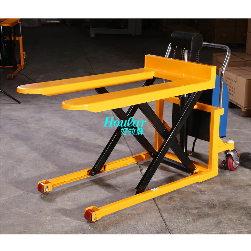 GS/EG叉SD000手动剪式高行D程升1降车搬运车电动液压升高车脚踏式